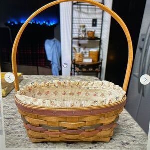 Longaberger 1992 Easter Basket Set
